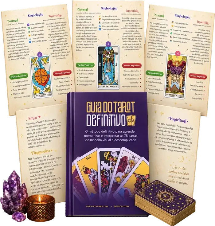 Guia do Tarot Definitivo no celular, tablet e computador