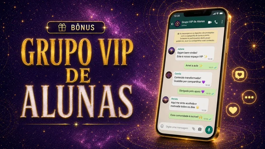 Bônus — Grupo VIP de Alunas
