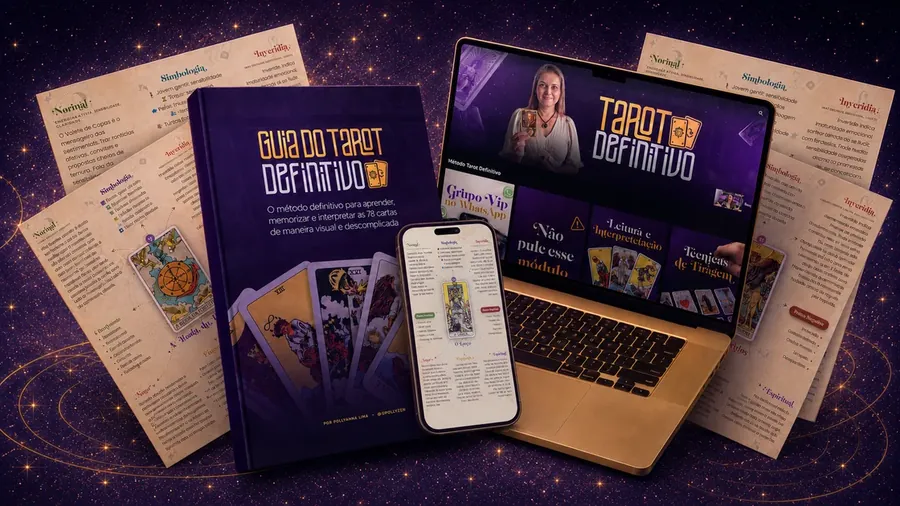 Tudo que você recebe no Guia do Tarot Definitivo